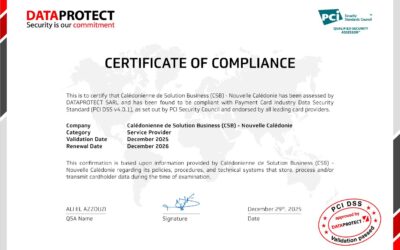 Renouvellement de la certification PCI-DSS